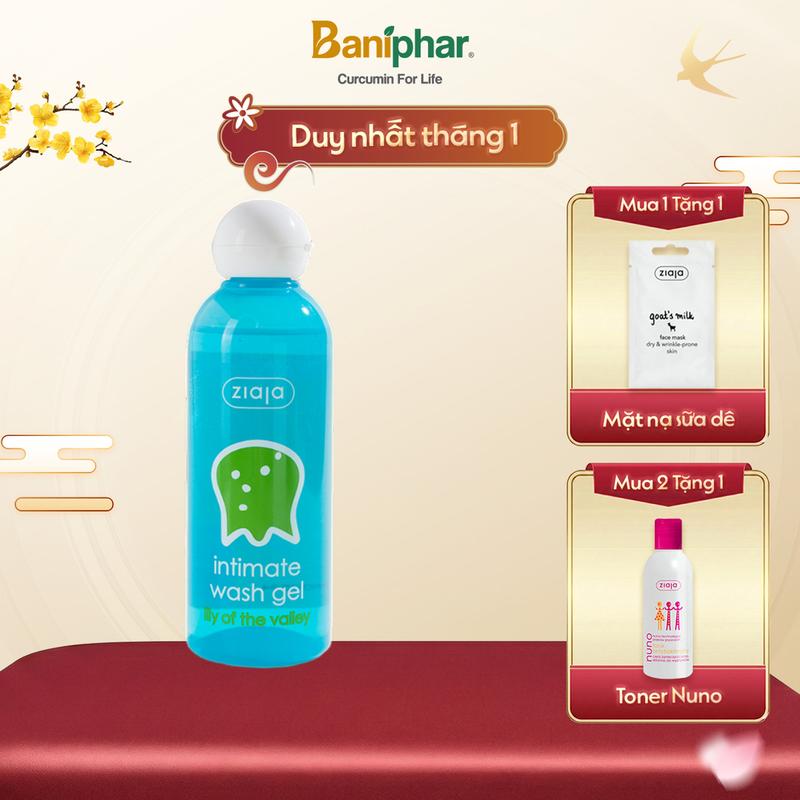 Dung Dịch Vệ Sinh Phụ Nữ Ziaja Intimate Thơm Mát Dịu Nhẹ Giúp Làm Sạch Cân Bằng pH Tự Nhiên Dưỡng Ẩm Sâu Đem Lại Cảm Giác Thoải Mái 200ml