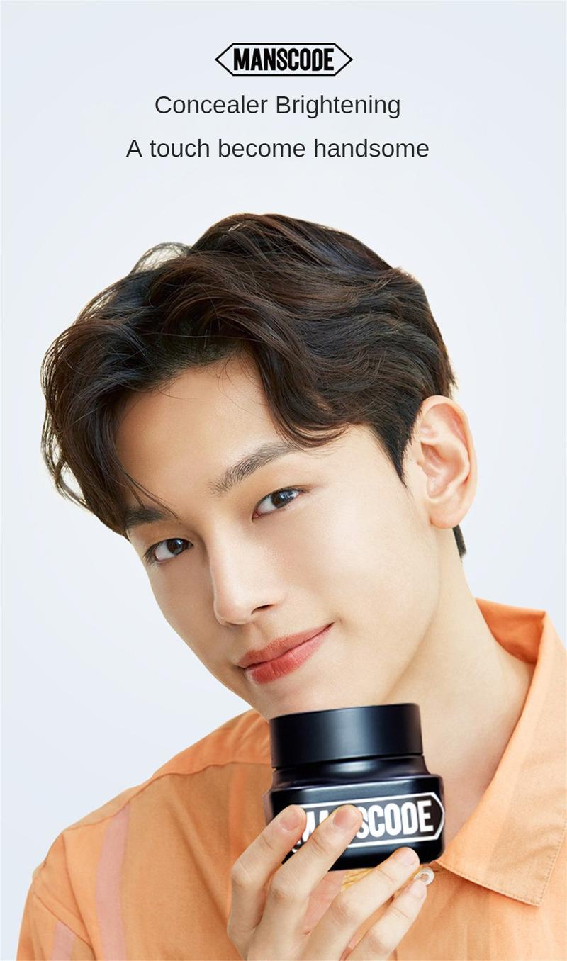 Product Introduction of Men BB Cream Waterproof Concealer Long Lasting Make Up Oil Control Natural Color 18