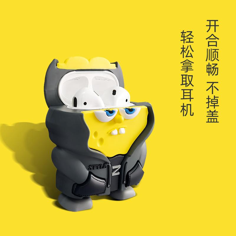 Product Introduction of Vỏ SpongeAirPods, Thiết Kế Áo Mưa Hoạt Hình Dễ Thương, Thích Hợp Cho Apple AirPods 4, AirPods Pro 2, AirPods Pro 3, AirPods 1, AirPods 2, Vỏ Tai Nghe, Vỏ Bảo Vệ Tai Nghe Bluetooth Không Dây, Vỏ Bảo Vệ Silicon, Thiết Kế Hoạt Hình Dễ Thương Phụ Kiện 2