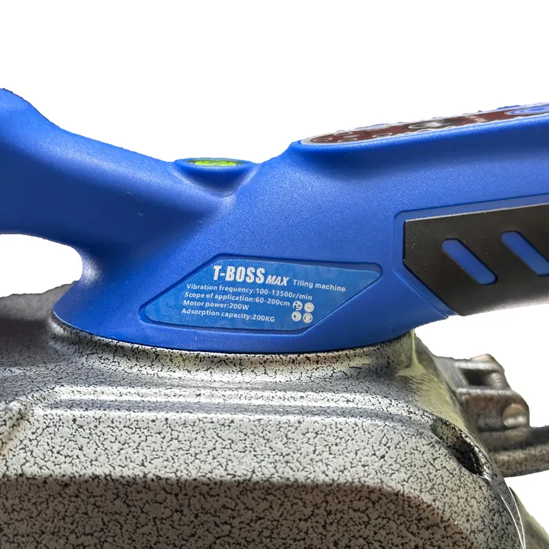 Máy rung gạch ốp lát sàn T-Boss MAX dùng pin, Công Suất 200W, Lực hút 200kg, Máy ốp gạch hàng chính hãng, Chân Pin Phổ Thông, Bộ Máy 2 Pin 1 Sạc 2