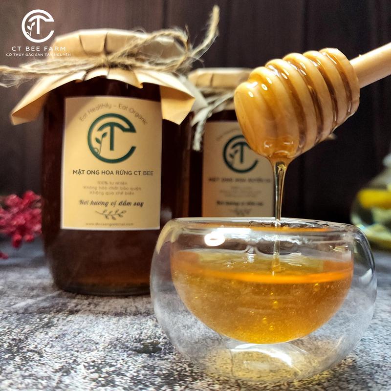 MẬT ONG HOA RỪNG GIA LAI CT BEE (MẬT ONG THÔ TỰ NHIÊN KHÔNG QUA CHẾ BIẾN) 3