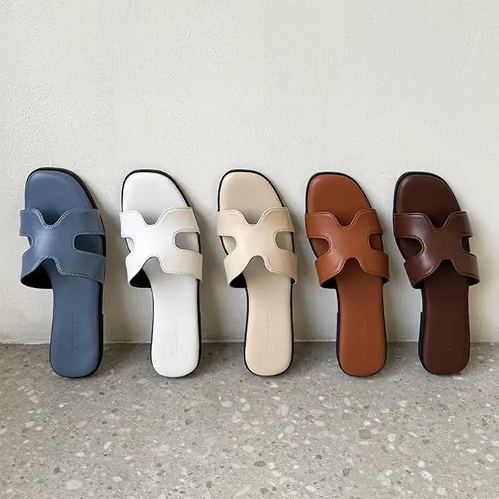 Nakedsol Eden Slides 2.0 (White, Oat, Ocean, Brown, Tan) 0