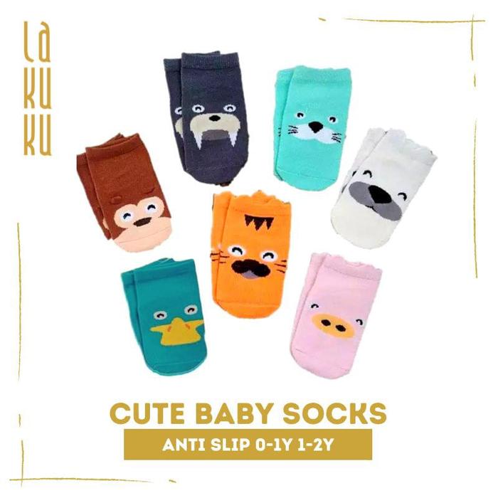Gambar PROMO Kaos Kaki Anak - 1 pasang Baby Socks Cute Animal TERLARIS dari Lakuku Online Shop Kota Administrasi Jakarta Barat Tokopedia