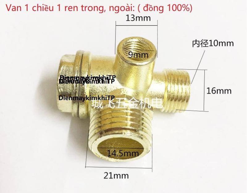 Van 1 chiều máy nén khí - van 1 chiều máy hơi 2