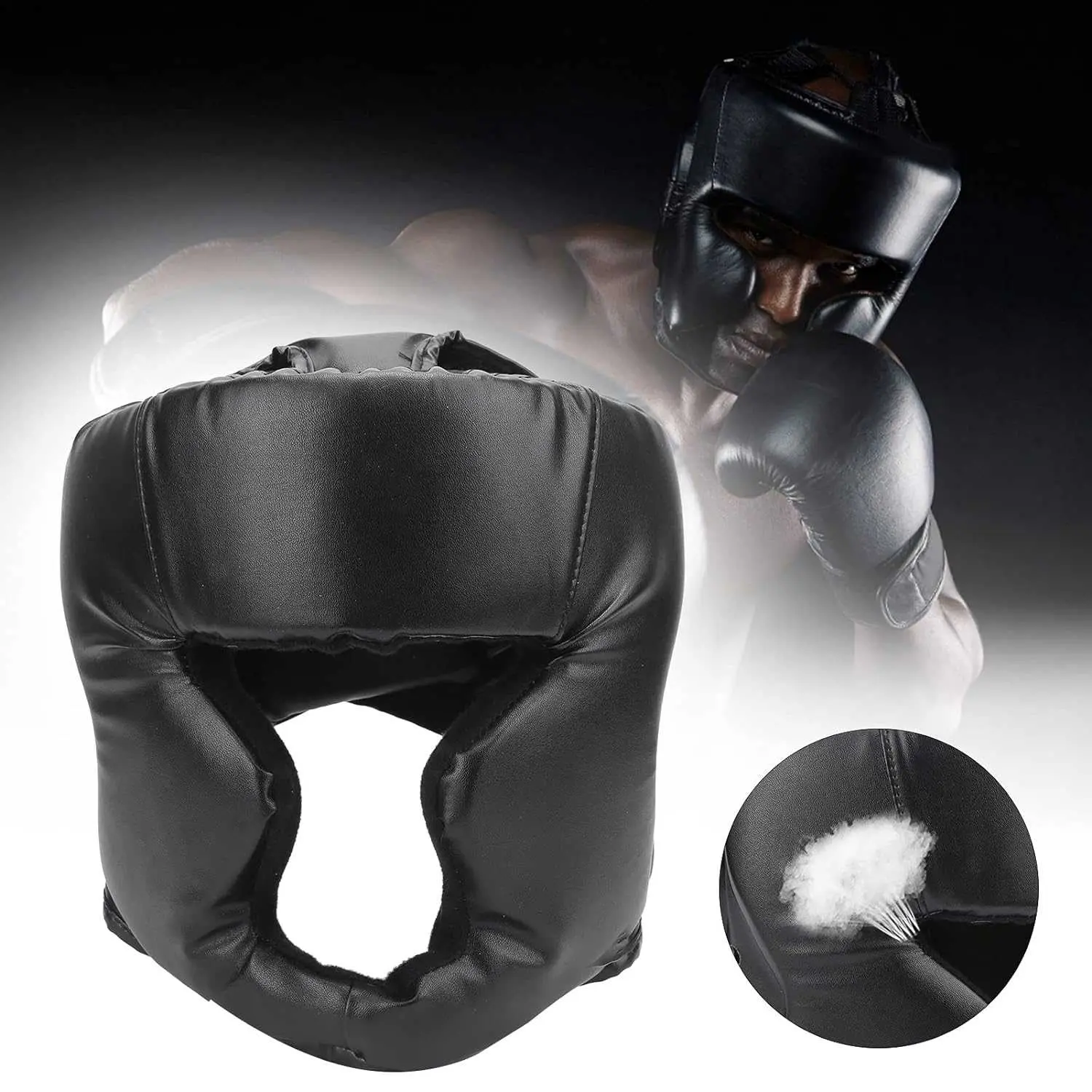 Helm Tinju Pelindung Kepala Head Guard Boxing Olahraga Boxing Adult ...