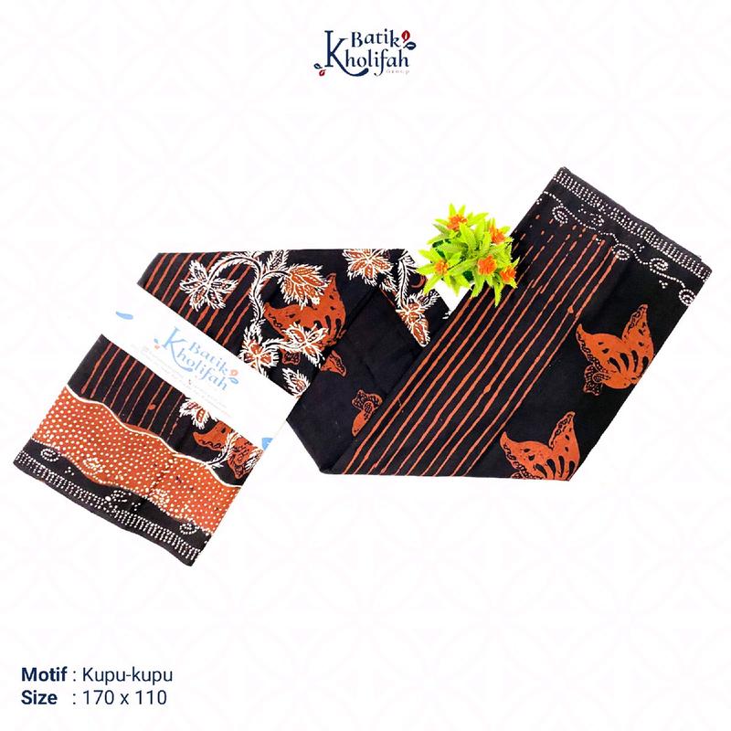 Sarung Batik Tulis Madura Motif Kupu-kupu (BKSRP 03) 0
