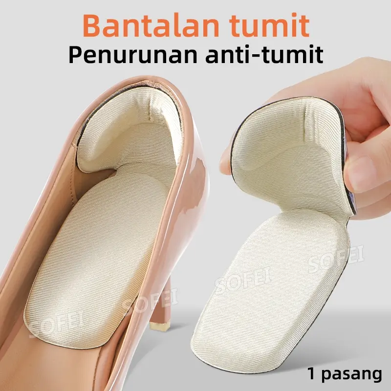 【SOFEISTORE】 Bantalan Cushion Pad Sisipan Sepatu High Heels Wanita, Insole Untuk Lindungi Kaki dari Lecet 1