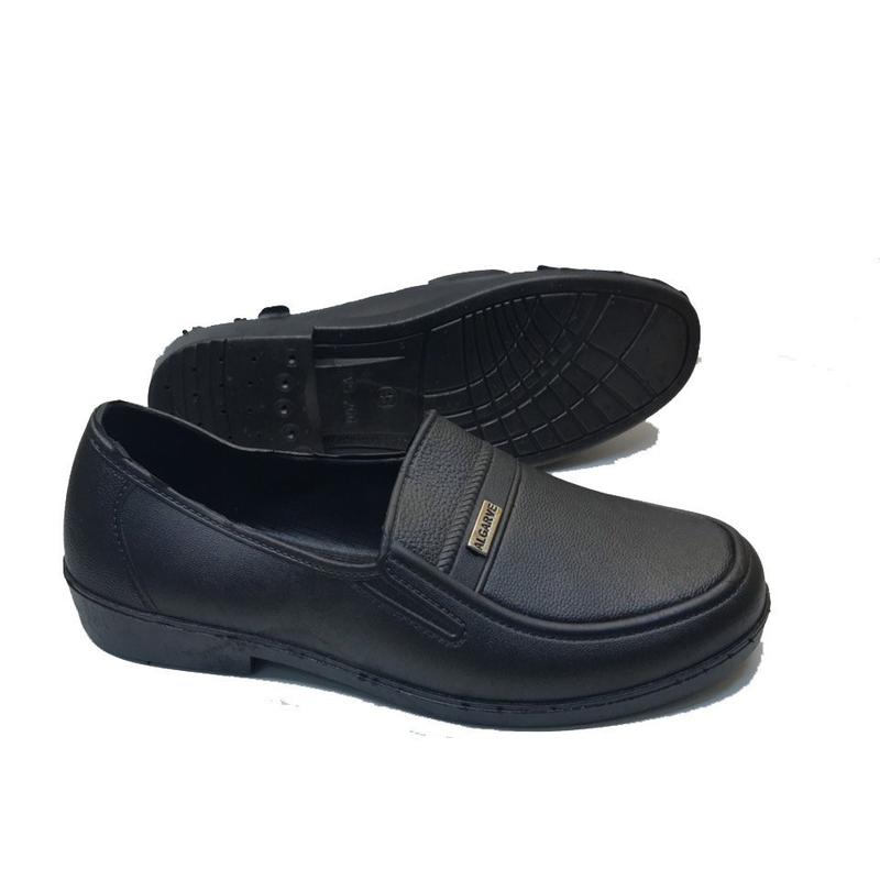  Giày nhựa nam giày đi mưa Việt San màu đen size 39-43,giày xây 