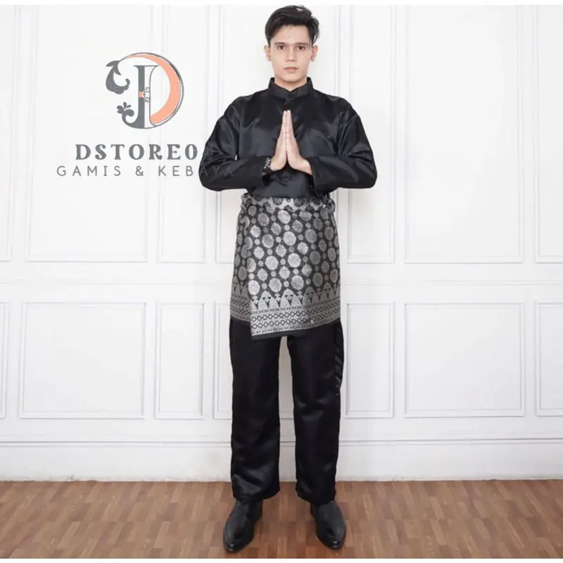 Dstore04 || SARUNG SONGKET LILIT BAPAK || RUMPAK COWOK MELAYU || SARUNG SONGKET BAPAK DAN ANAK ~ DVN STYLE 2