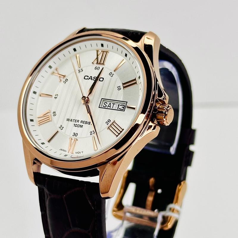 Đồng hồ đeo tay nam CASI0 MTP-1384L-7 Chống nước [Hàng chính hãng] Watch Voi Hoa 2