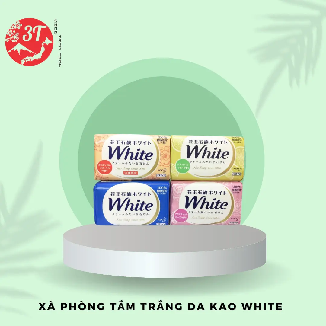 Xà phòng tắm trắng da KAO white