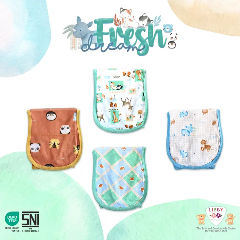 LIBBY Popok Tali Motif Unisex (1 pcs/pack) |  Zany TreeTops | Hazel Glaze | Lively Vibes | Camp Venture | Playtime Stories | Glowy Pals | Forest Mingle 7