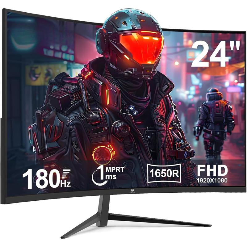 -Edge 24-inch Curved Gaming 180H Refresh Rate, 1ms MPRT, FH - TikTok Shop