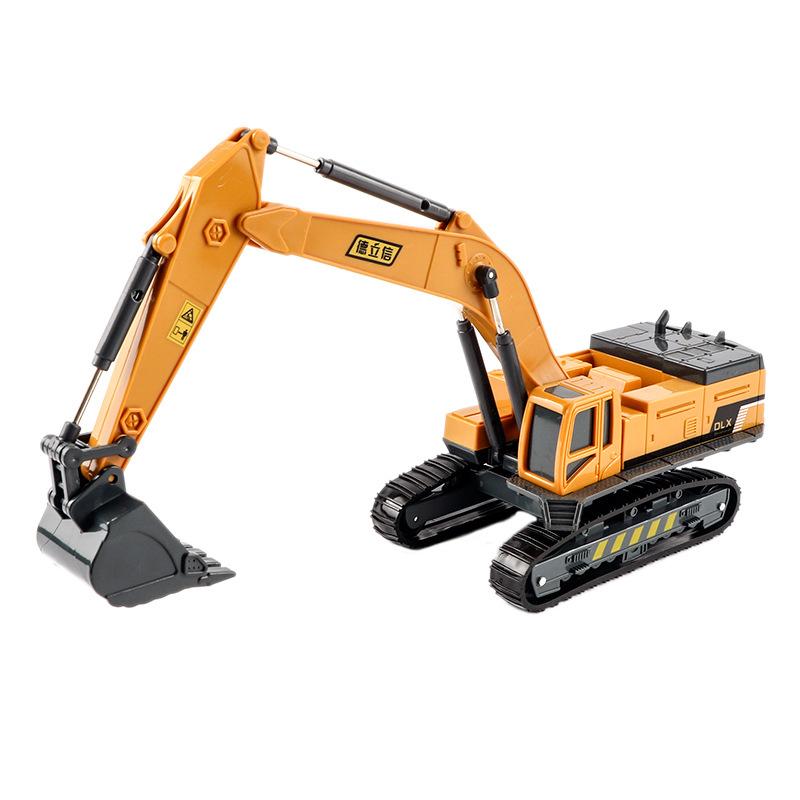 Mô hình xe đồ chơi, xe xúc chất liệu nhựa an toàn cho bé, tỷ lệ lớn Toy