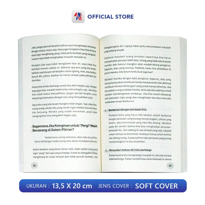 Buku Novel Self Improvement Control Your Ego / Hidup Tak Selalu Baik-Baik Saja / Self Love / Sayangi / Dirimu, Berhentilah Menyenangkan Semua Orang / Tetaplah Kuat Meskipun Berat Soft Cover / CV SOLUSI DISTRIBUSI - CS 1
