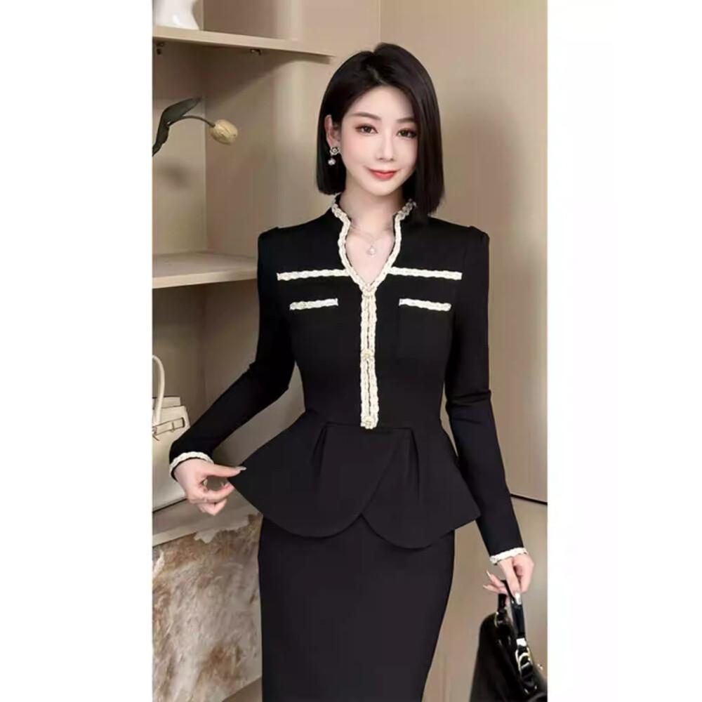 [clearance] FADFAD Setelan Atasan dan Rok Dua Potong untuk Wanita Formal