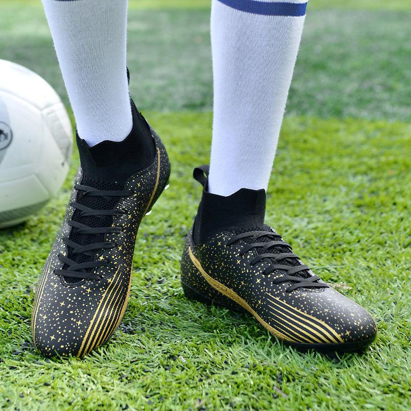 High-Top Spike Professional Competition Training Soccer Shoes 2