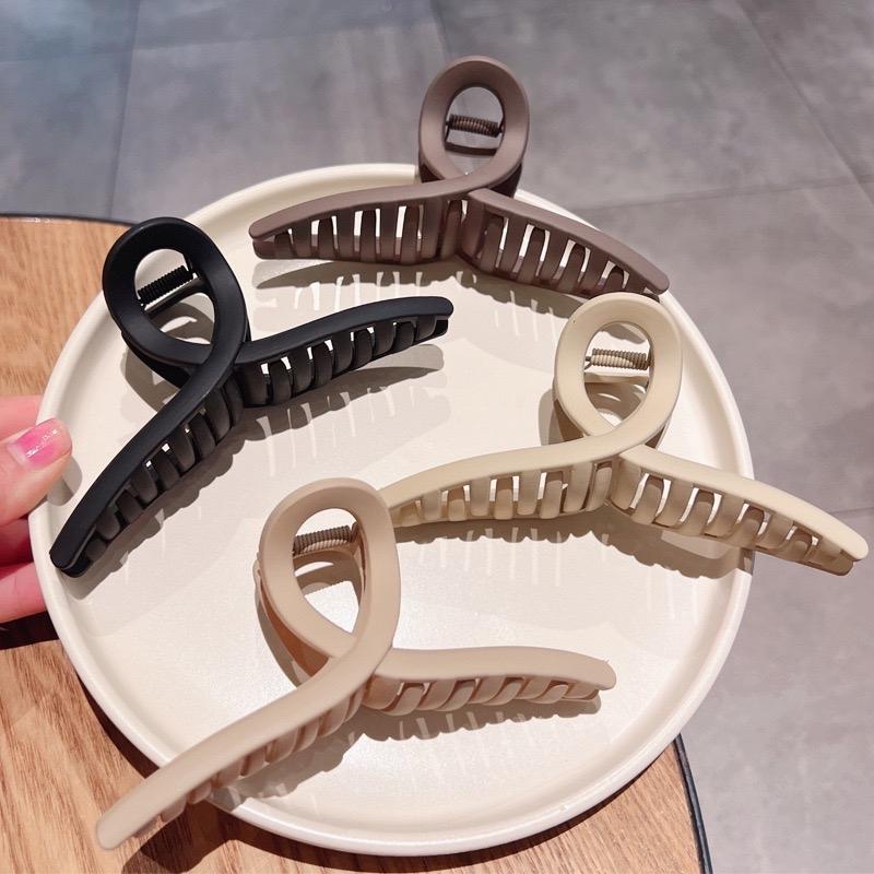   13cm  Kẹp tóc nhựa cỡ lớn kẹp sau đầu cho nữ size to 13cm cho tóc dài và dày 