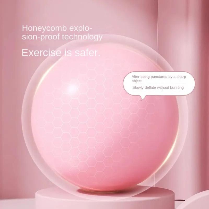 Bóng Tập Yoga, Chất Liệu PVC, Kích Thước Nhỏ (25cm), Chống Trượt, Dày Dặn, Thích Hợp Tập Thể Dục, Thể Dục Pilates, Lý Tưởng Cho Phòng Tập Gym Thể Dục Tại Nhà 7