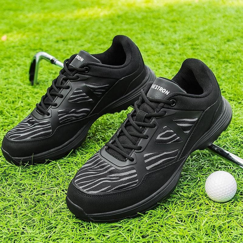 Product Introduction of Foreign Trade Non-Slip Men's Training Shoes Large Size Golf Training Shoes with Spikes Sports Casual Wear-Resistant Shoes Low Top XZ25052 14