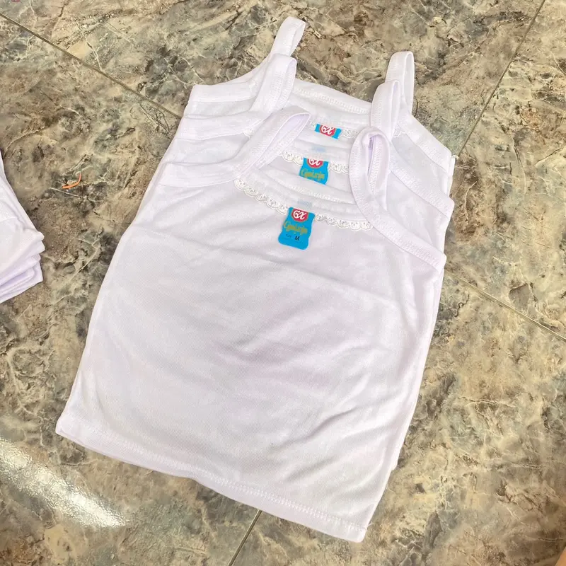 Lusinan Kaos Dalam Anak Remaja SD SMP Singlet Dalaman Sandatan Renda Size M L XL 3L 4