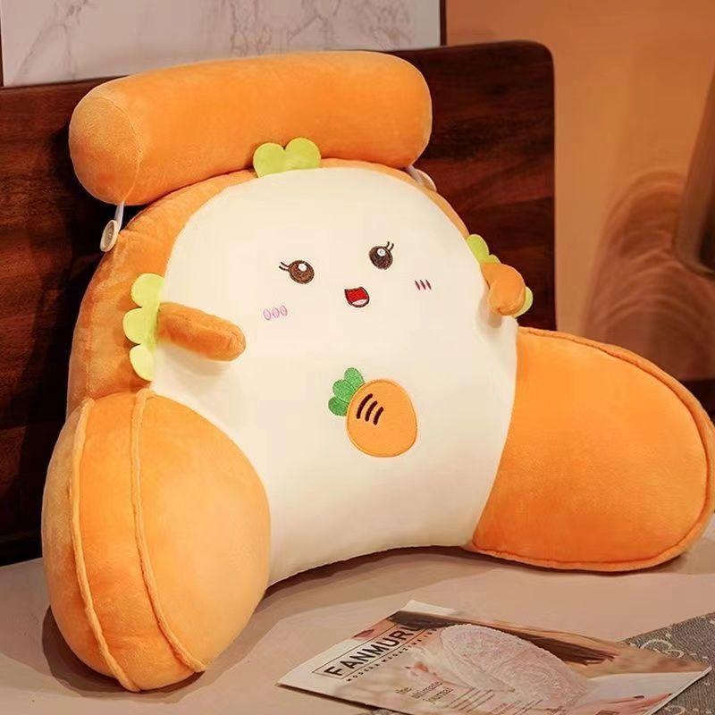Product Introduction of Kusyen Tepi Katil, Beg Lembut, Sandaran Besar, Sesuai untuk Sofa, Katil Asrama, Bantal Bacaan, Kusyen Pad Kayu Pelajar 17