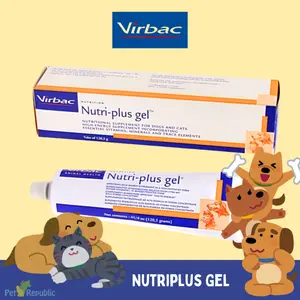 VIRBAC Nutriplus Gel Vitamin Anjing dan Kucing