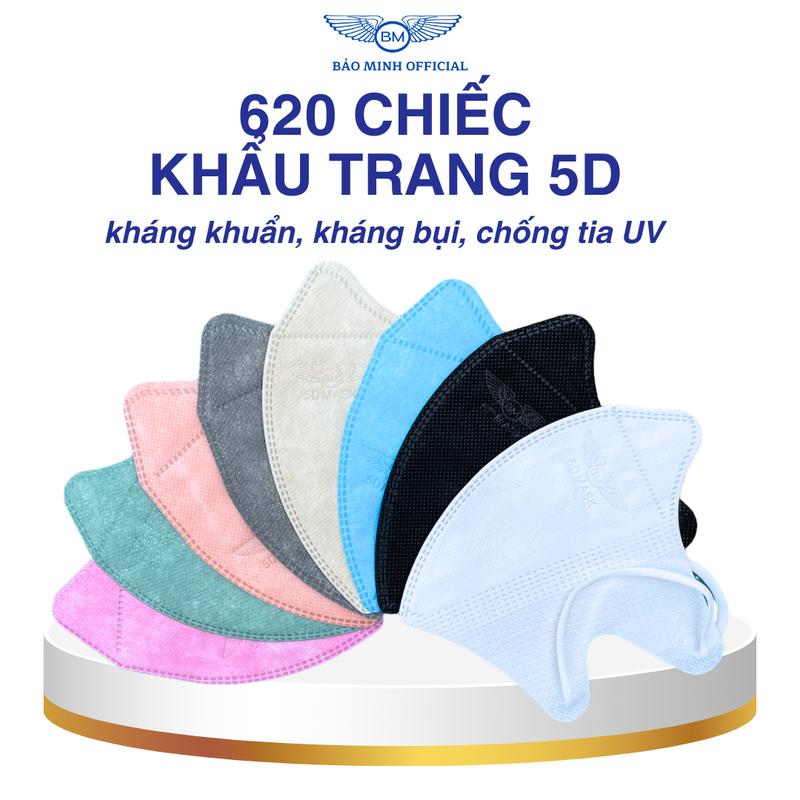 600 cái khẩu trang 5D Bảo Minh chiếc túi dán Phụ Kiện