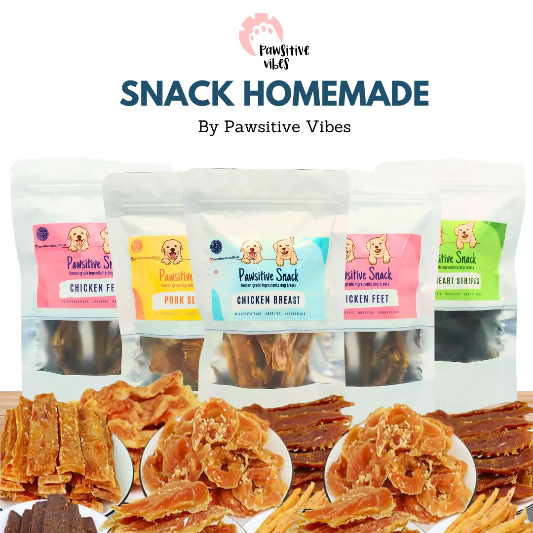 Pawsitive Vibes Snack Anjing Homemade 50g Pawsitive Vibes