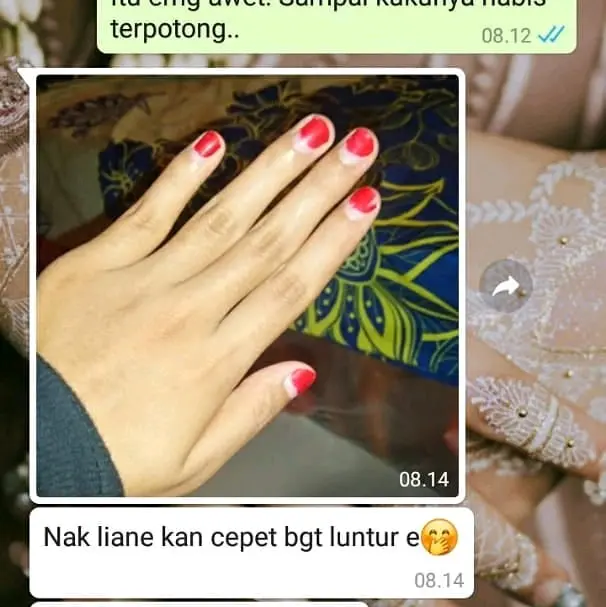 INAI KUKU MUSLIMAH isi 15 ml awet sampai kuku tumbuh sah sholat 3