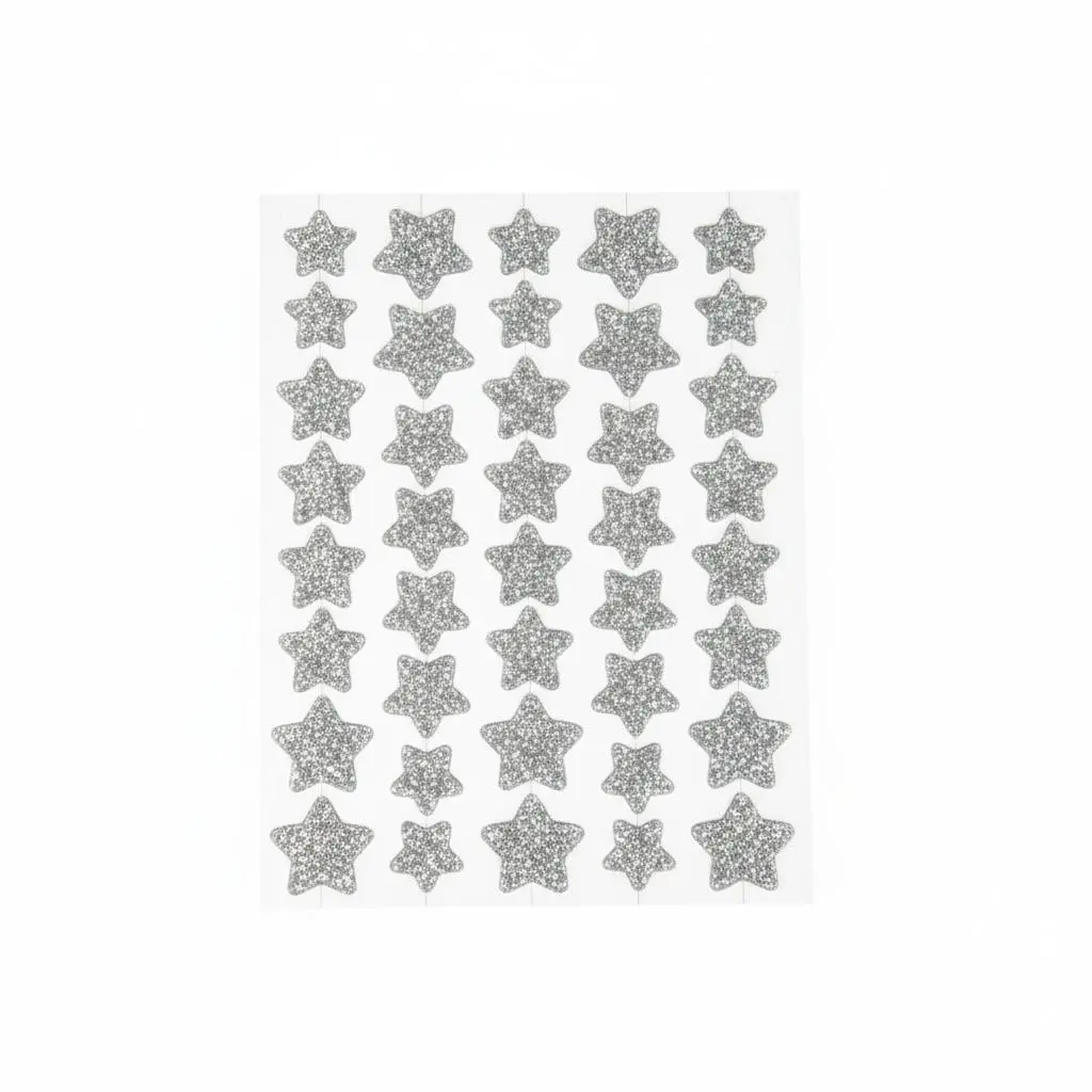 Bintang Gliter Perak