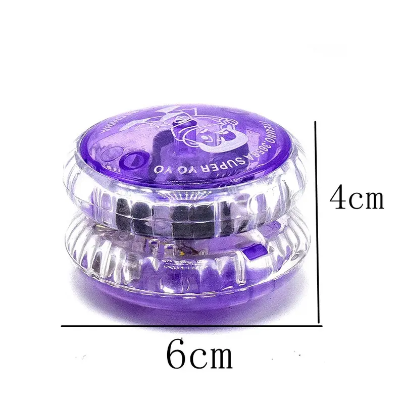 Đồ chơi con quay Yoyo có gắn đèn Led phát sáng cùng nhiều màu sắc giúp bé tha hồ chơi đùa cùng bạn bè và người thân Toy 3