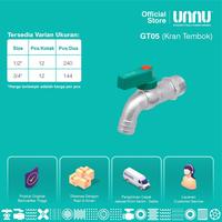Gambar UNNU Kran Tembok - GT05 1/2" & 3/4" - 1/2" dari UNNU.official Kab. Gresik 5 Tokopedia