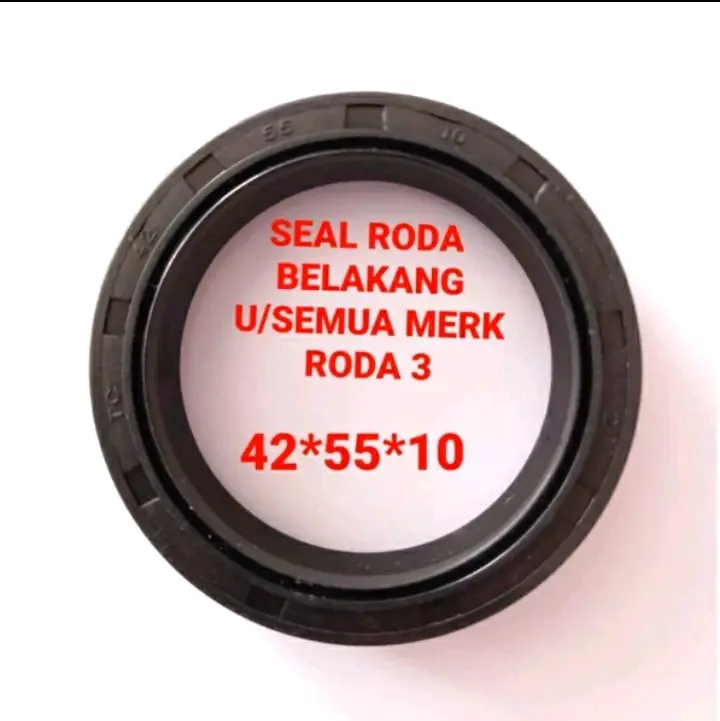 Seal Belakang - 42*55*10 - (63Q) Untuk Semua Merek Roda 3