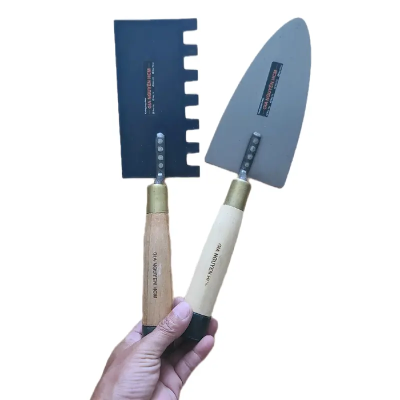 COMBO 2 BAY XÂY, RĂNG CƯA (GỒM 1 BAY XÂY THÉP TRẮNG A1, 1 BAY RĂNG CƯA THÉP XANH) 1