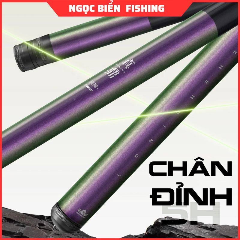 Cần Câu Cá Handing Chân Đỉnh 5H - Bắt Cá Hiệu Quả (Tặng 02 Chép Tứ Quý)