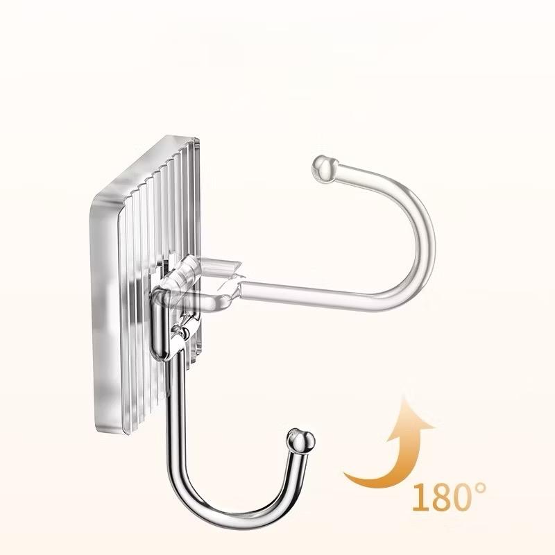 Móc Dán Tường Cao Cấp Đa Năng Chịu Lực Treo Đồ Bếp, Đồ Phòng Tắm Tiện Lợi Tiết Kiệm Không Cần Khoan Dán Đa năng Kitchen kệ đựng để trưng 3
