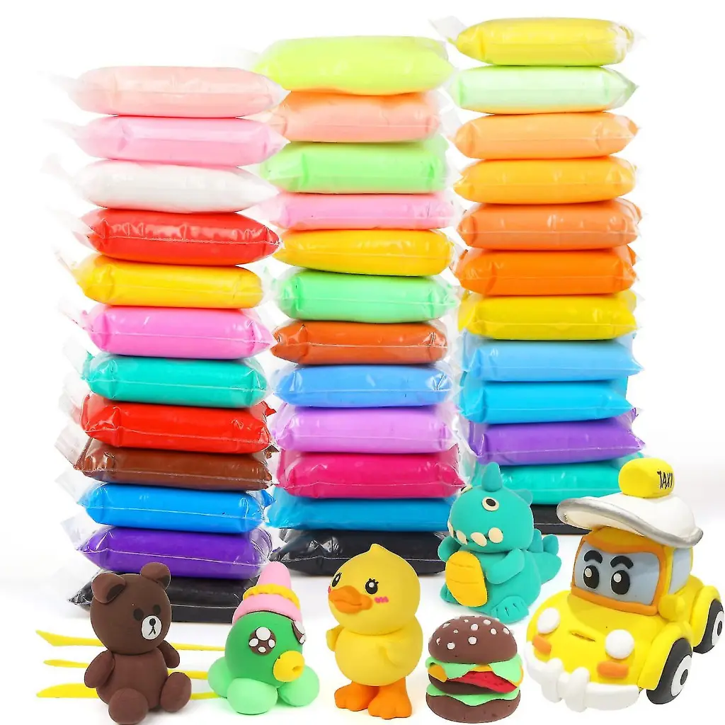 [12/24/36pcs] Super Light Magic Clay Modeling Clay Air Dry Clay ...