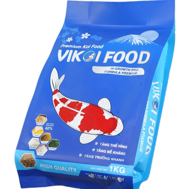 Thức ăn siêu đạm cho chép sư tử King Feed 45% đạm gói 1kg 8