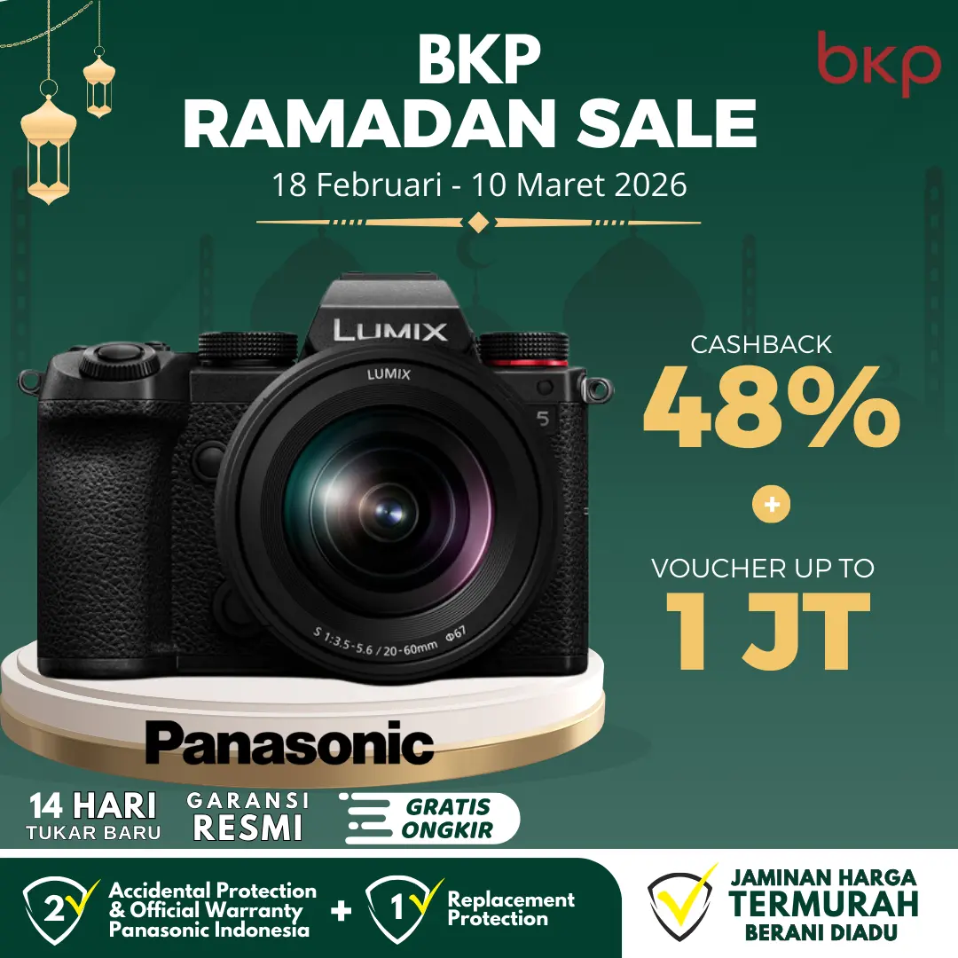 Panasonic Lumix S5 Mirrorless Camera with 20-60mm Lens