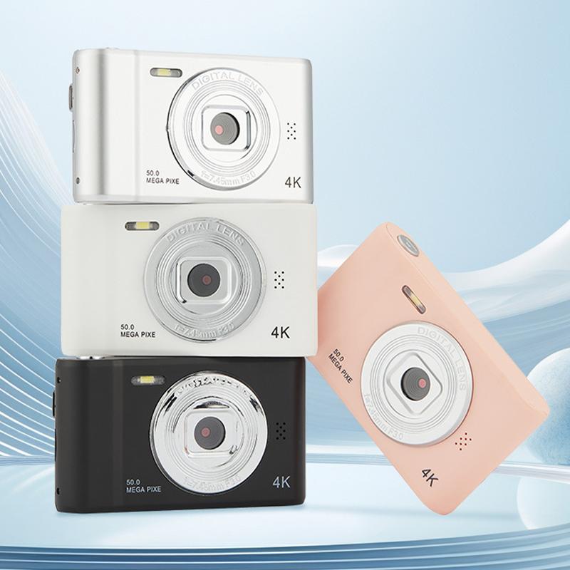 Product Introduction of 4K 5000W Pixels Retro HD Camera Double Photography 8X Zoom Home Travel Portable Card Camera #467929 61