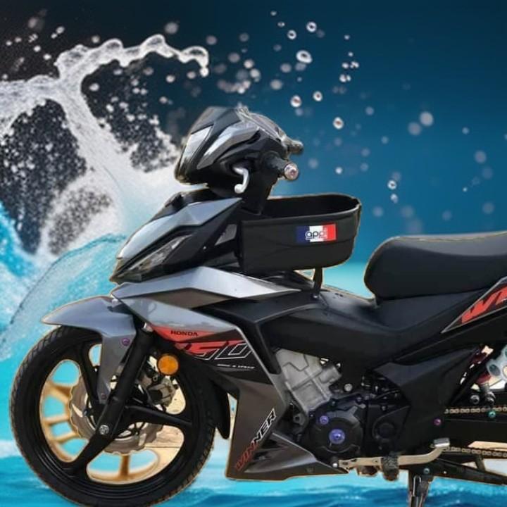  RỔ APPI V1 GẮN WAVE DREAM SIRIUS EX WINNER,... KÈM 1 BAO TAY SAN HÔ ĐÁNH BÓNG XE Nhãn Dán Tem Decal 