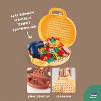 Gambar MAMA SING Kids Construction Toolbox Mainan Koper Alat Perkakas Tukang - Kuning dari Mama Sing Kota Administrasi Jakarta Pusat 4 Tokopedia