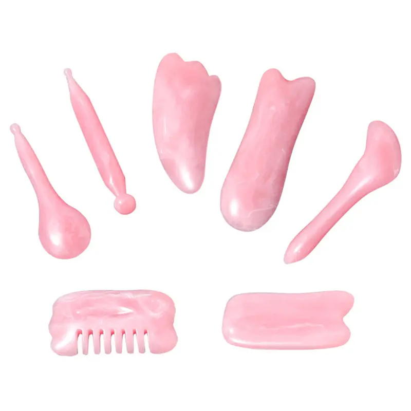 Dụng Cụ Mát Xa Gua Sha, Bảng Cạo Đen, Để Cạo, Cho Da Mặt Và Cơ Thể 0