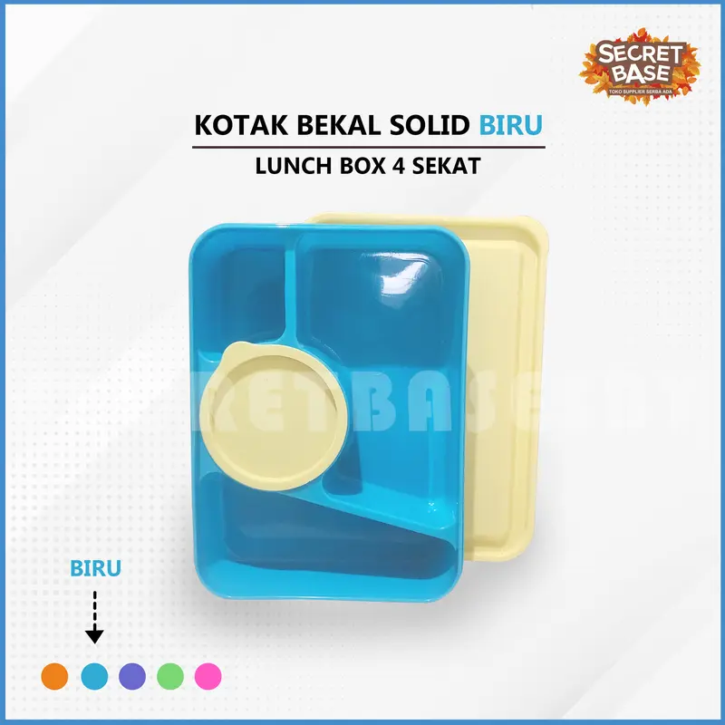 [COD] KOTAK BEKAL - Food Grade Tahan Panas / Lunch box Anti Tumpah Kitchenware 2