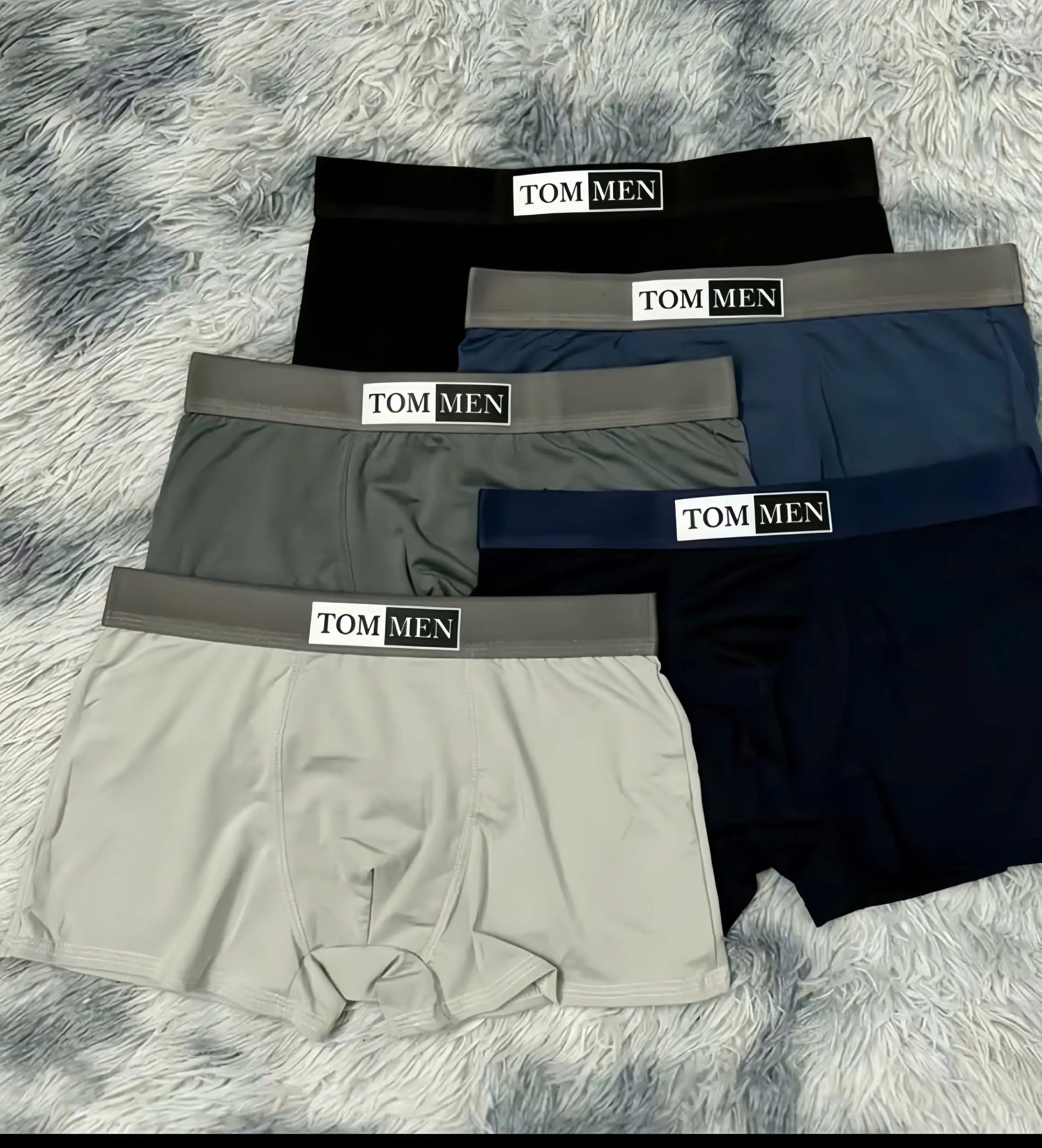 hộp Combo 3-5 quần sịp nam Tom Men chất liệu thun lạnh co dãn 4 chiều - Menswear