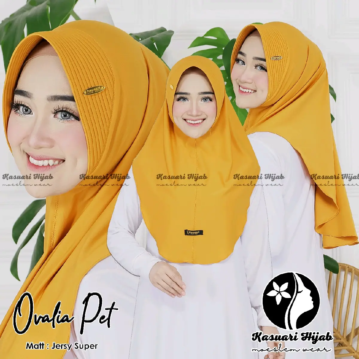 KASUARI hijab_OVALIA PET_jersy premium
