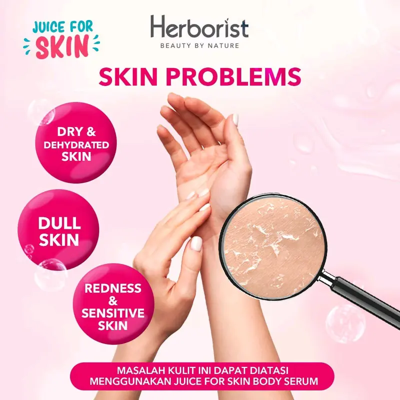 HERBORIST BODY SERUM BODY SCRUB FREE GIFT 1