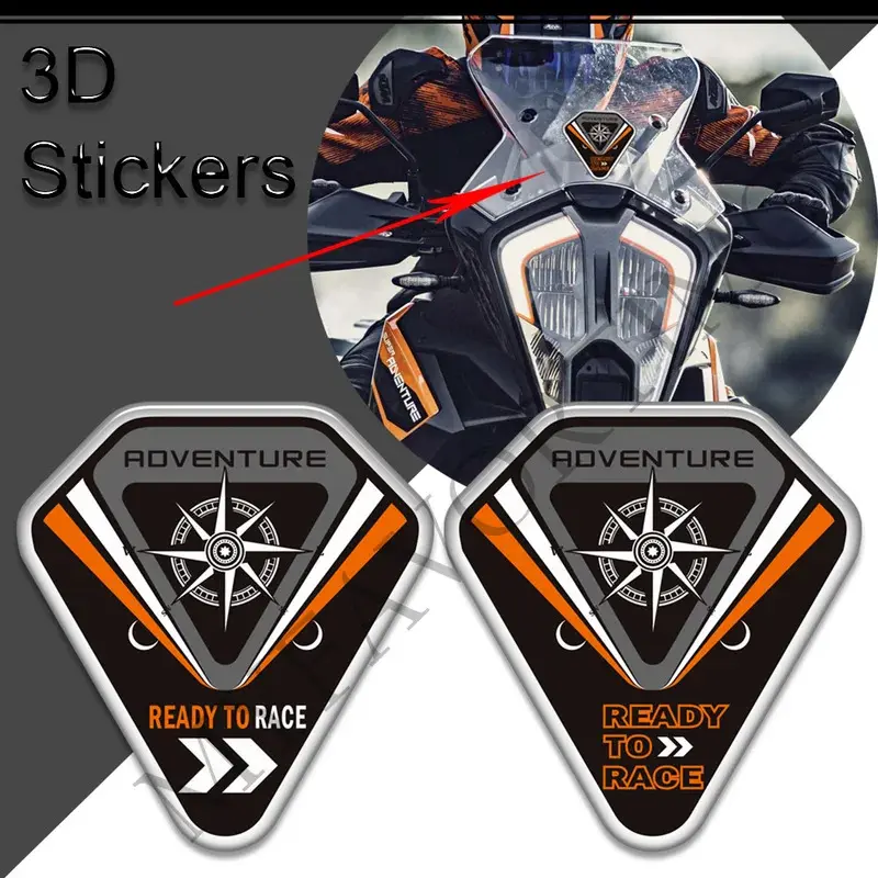 Motorcycle Tank Pad Side Grips Gas Fuel Oil Kit Knee Protection For KTM 1290 S R Super Adventure ADV