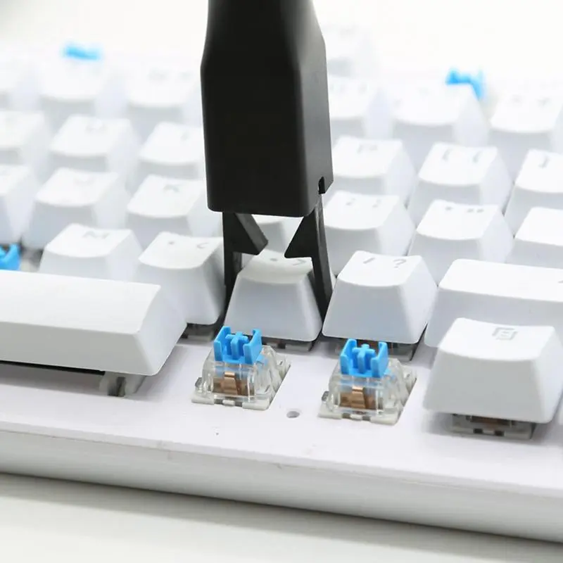 Mechanical Keyboard Key Cap Remover, Universal Portable Key Cap Puller, Multifunctional Key Cap Remover Tool for Laptop & Desktop Computer 3